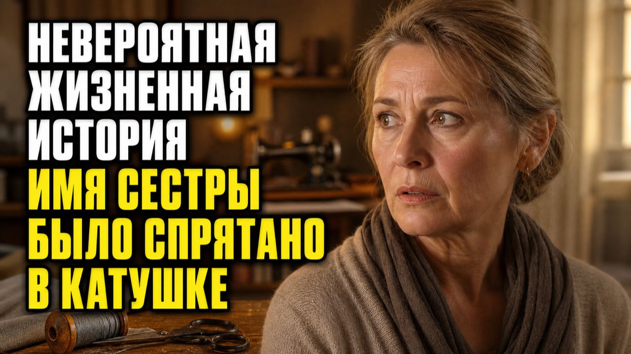 ОНА РАЗМОТАЛА СТАРУЮ КАТУШКУ И УВИДЕЛА ИМЯ НЕЗНАКОМОЙ СЕСТРЫ… Отец скрывал ПРАВДУ сорок лет