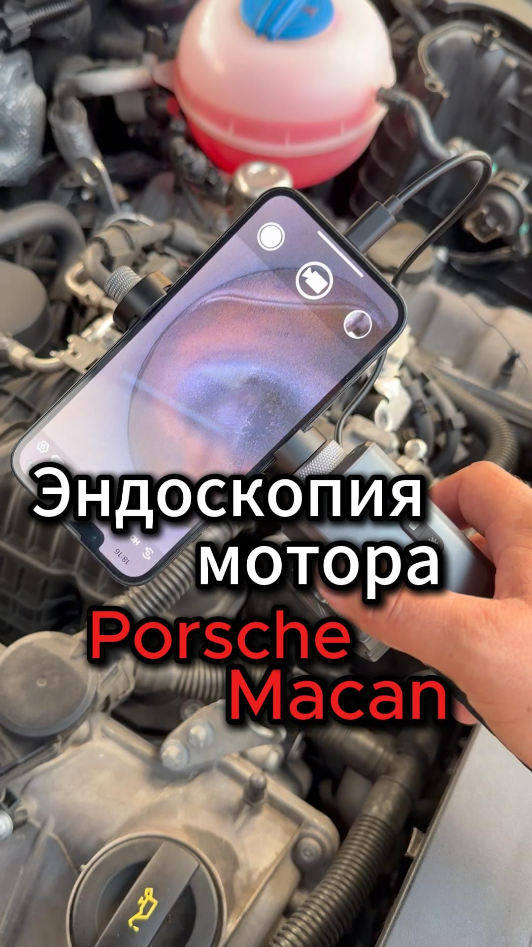 Эндоскопия и осмотр Porsche Macan🚘
