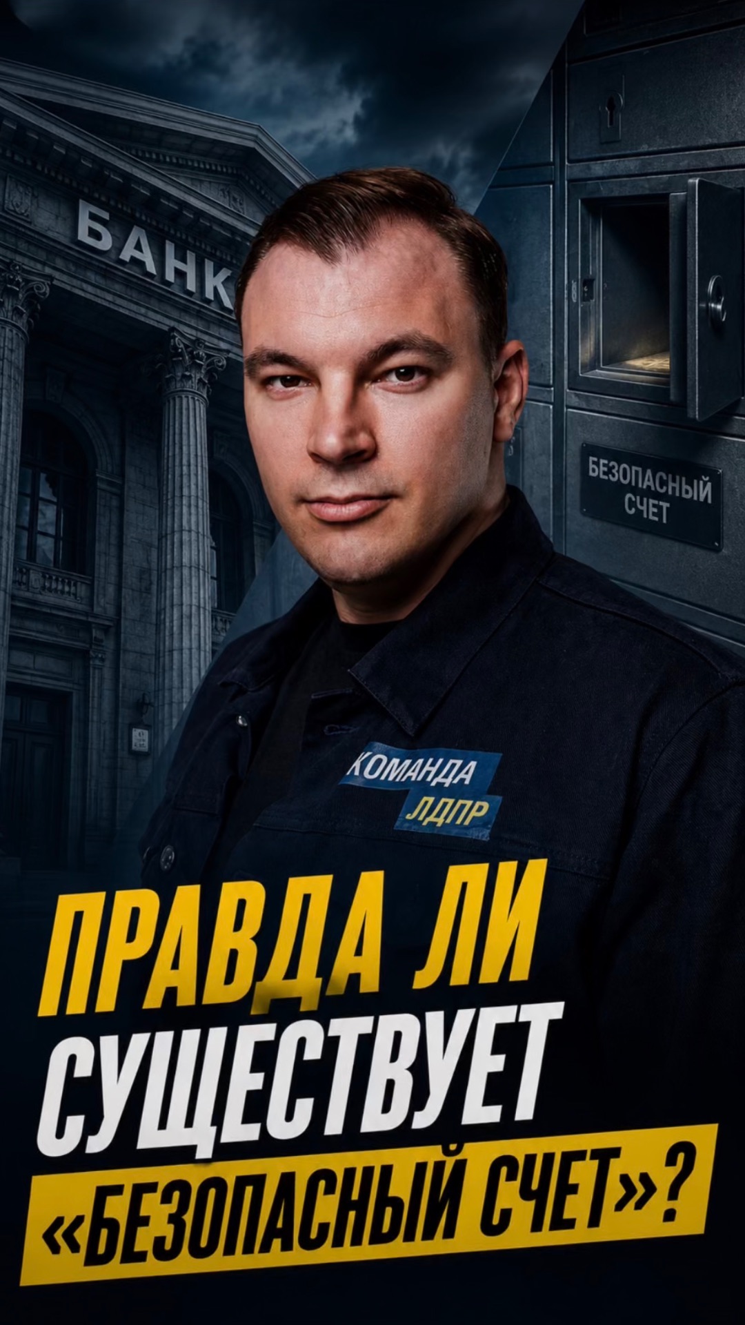 ПРАВДА ЛИ СУЩЕСТВУЕТ «БЕЗОПАСНЫЙ СЧЁТ»?  #лдпр #слуцкий #жириновский #мошенничество #безопасность