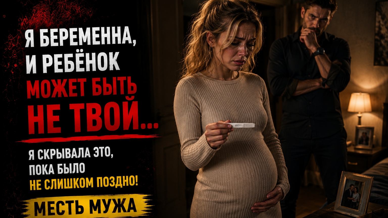 Я БЕРЕМЕННА НО РЕБЕНОК МОЖЕТ БЫТЬ НЕ ОТ ТЕБЯ...... МЕСТЬ МУЖА