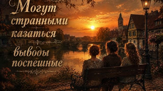 «Могут странными казаться выводы поспешные» AI Cover
