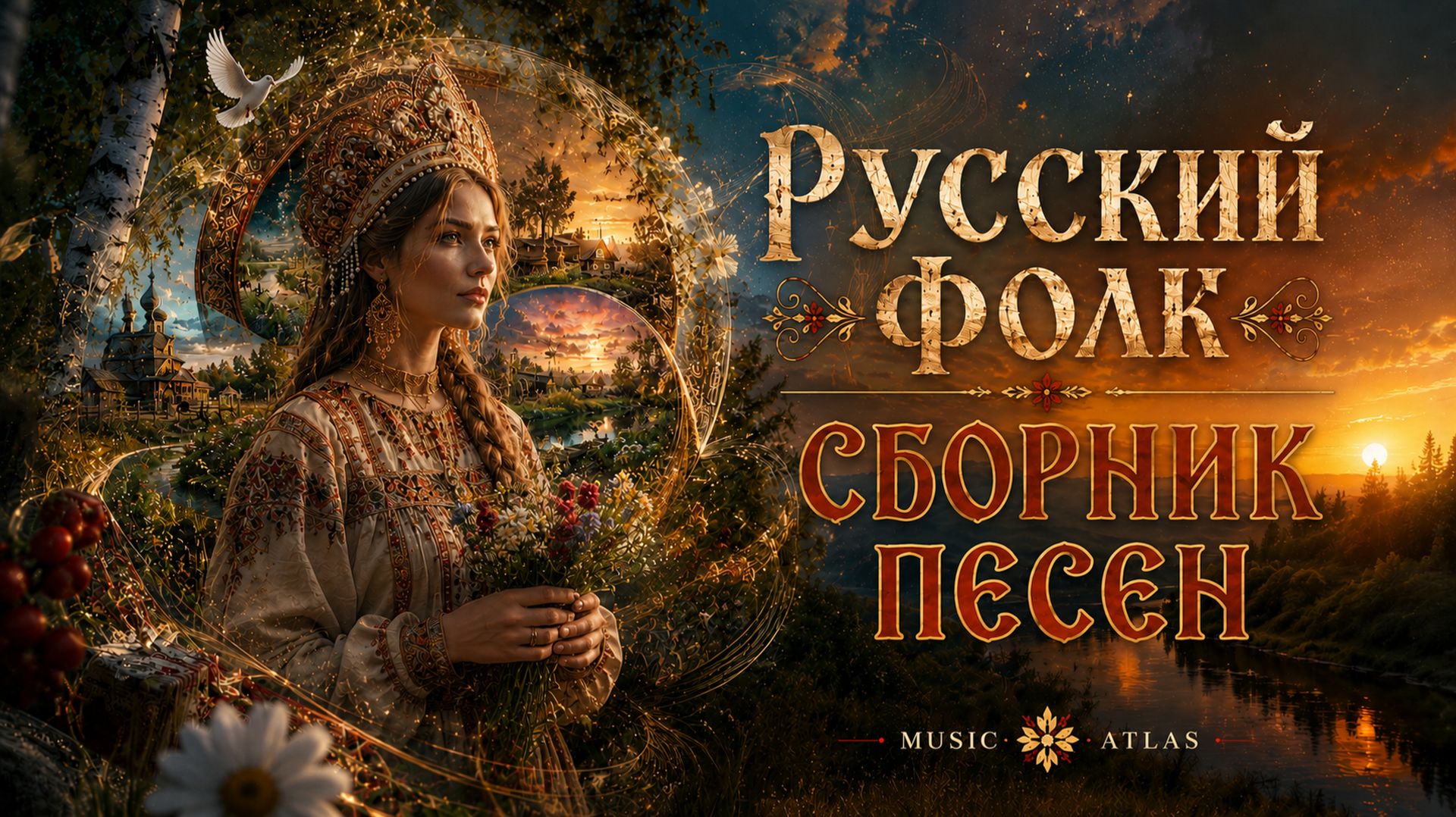 ПЕСНИ РУССКОЙ ДУШИ  Сборник авторских песен  MUSIC ATLAS