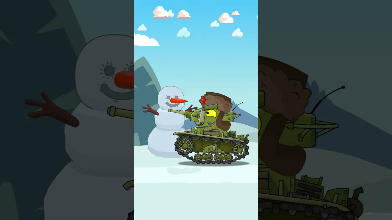Who Will Win This Epic Tank Fight? #homeanimations #cartoon #animation #мультик #tank