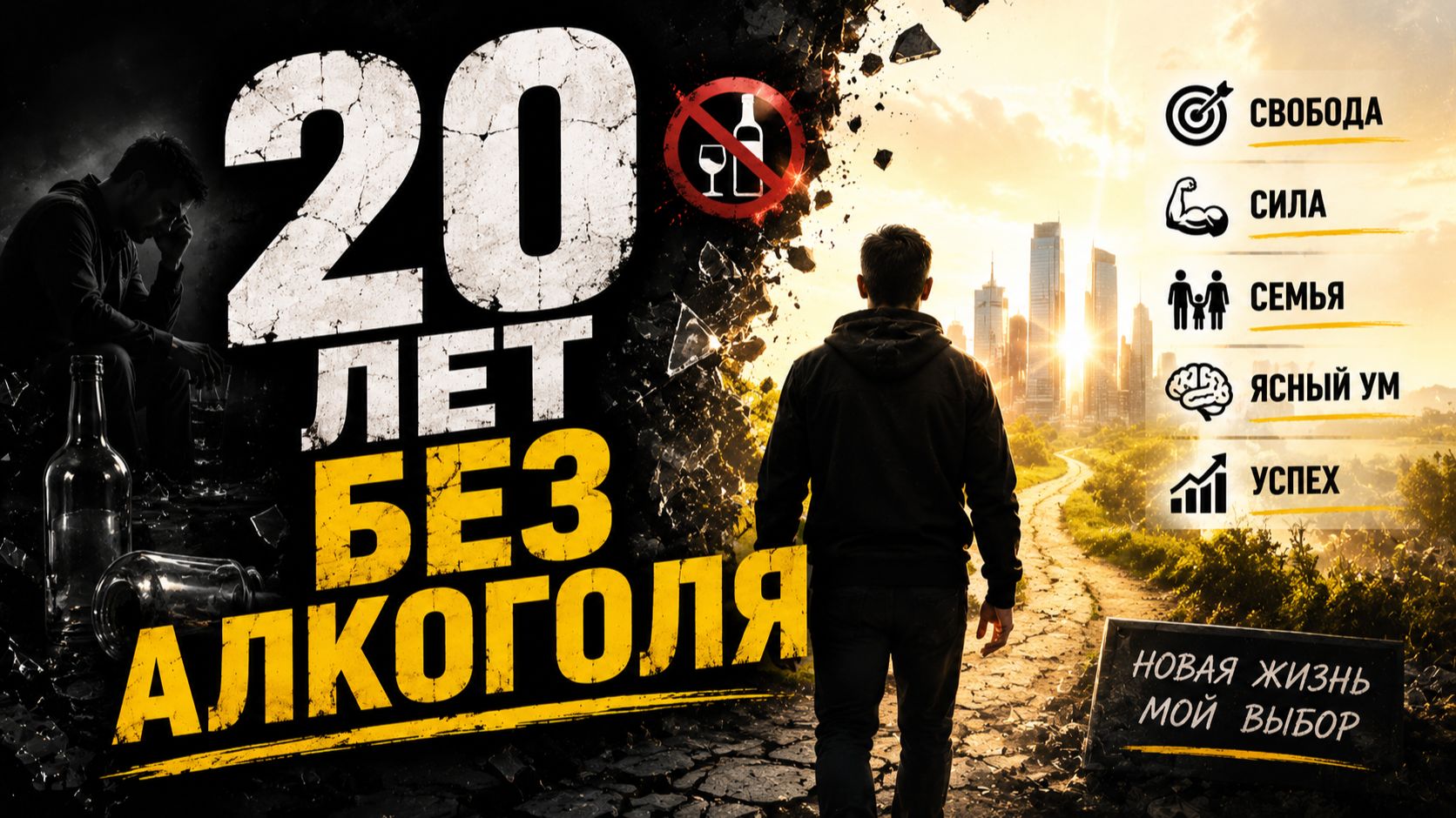 20 ЛЕТ БЕЗ АЛКОГОЛЯ. Что со мной стало? Сильнейшая мотивация.