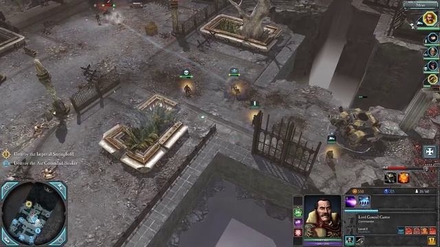 WH40K DoW2 Retribution Прохождение кампании за Имперскую гвардию Часть 7. Capitol Gardens