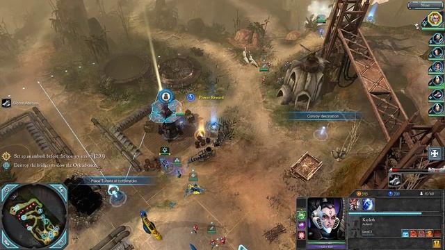 WH40K DoW2 Retribution Прохождение кампании за Эльдаров Часть 4. Blood River