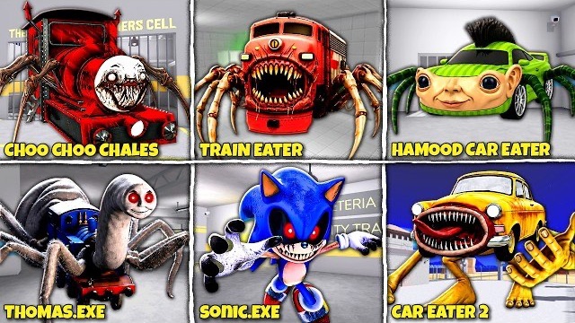 ПРОКЛЯТЫЙ ТОМАС 🆚CHOO CHOO CHARLES!Что, если я стану ПОЖИРАТЕЛЕМ ПОЕЗДОВ? SONIC.EXE в ТЮРЬМЕ БАРРИ!