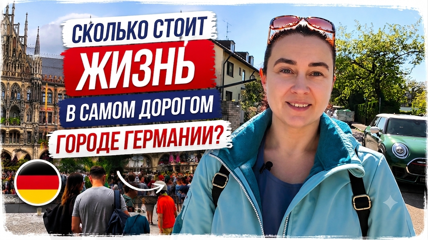 Сколько мы тратим на жизнь в Германии? Реальные цены в Мюнхене 2026