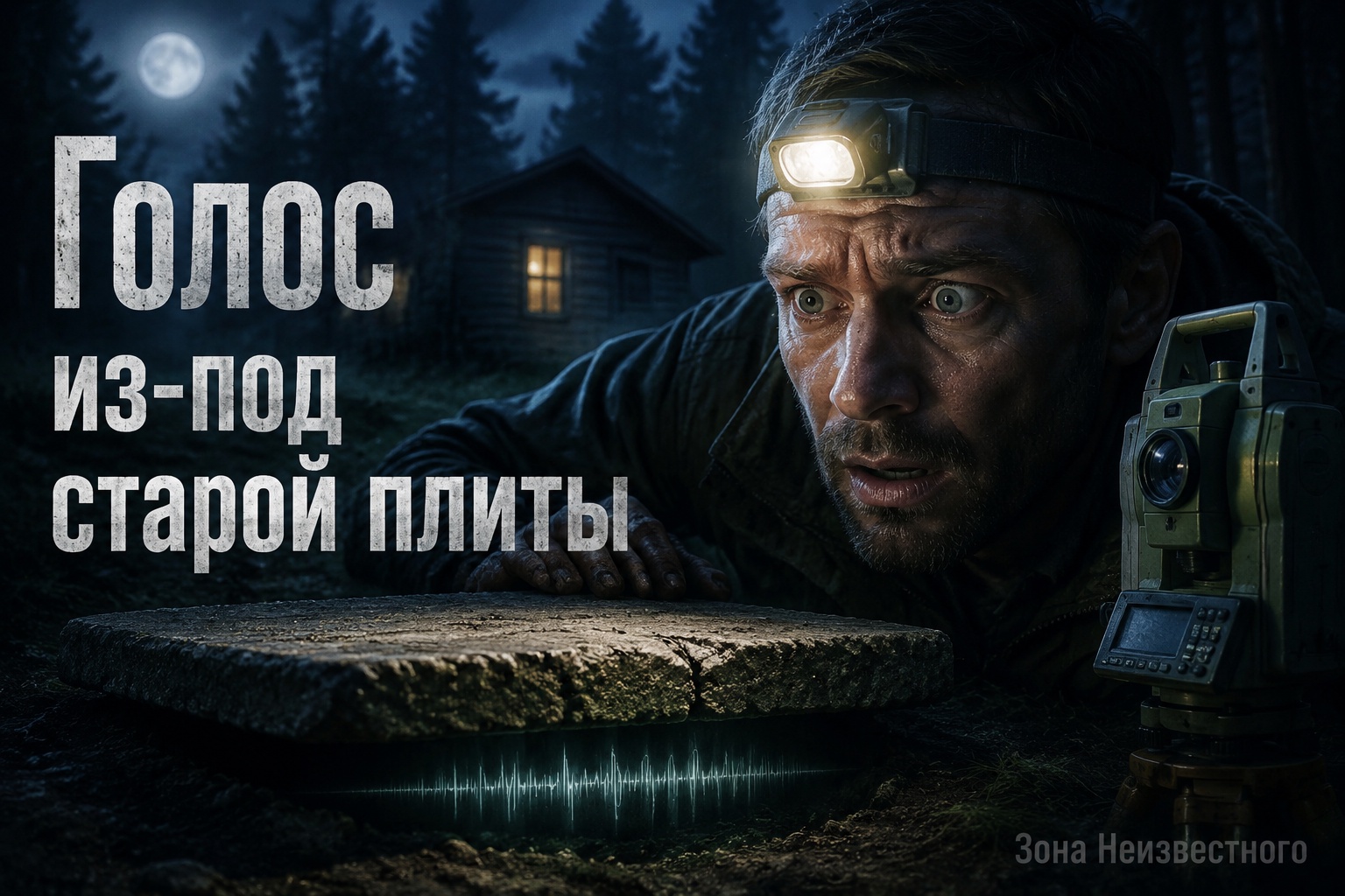 Собственный голос из-под плиты старого колодца