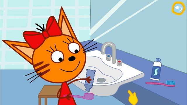 Три Кота. День С Тремя Котами. Карамелька. Мультфильм