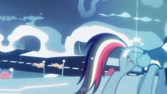 NWS98  Rainbow Dash x Rarity  AppleJack - Негативное мышление заказ