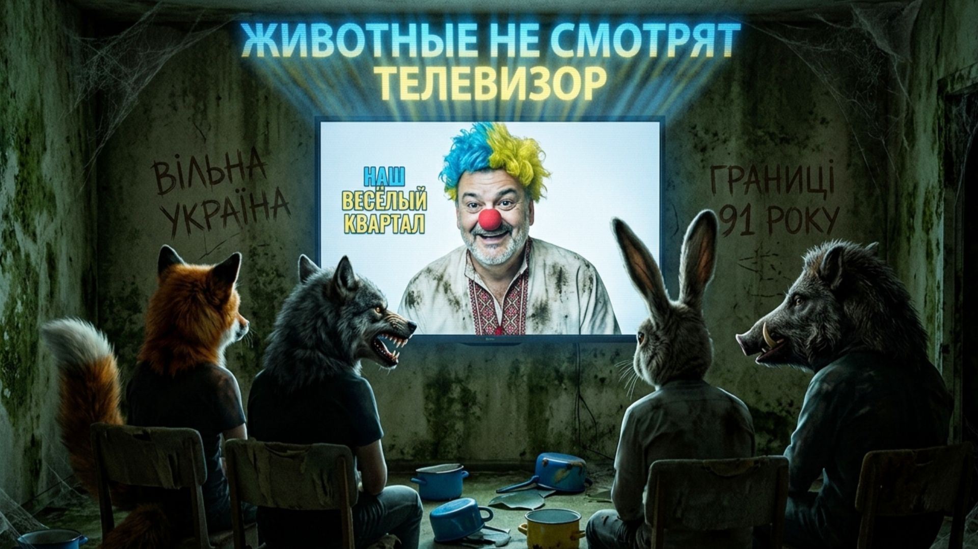 ЖИВОТНЫХ НЕ ОБМАНЕШЬ-ОНИ НЕ СМОТРЯТ ТЕЛЕВИЗОР.НА ФРОНТ КИСЛО СМОТРЕТЬ. НА ЛОГИСТИКУ БОЛЬНО. ПАСКО