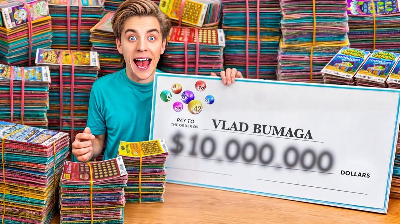 Купили 1000 ЛОТЕРЕЙНЫХ БИЛЕТОВ ! А4