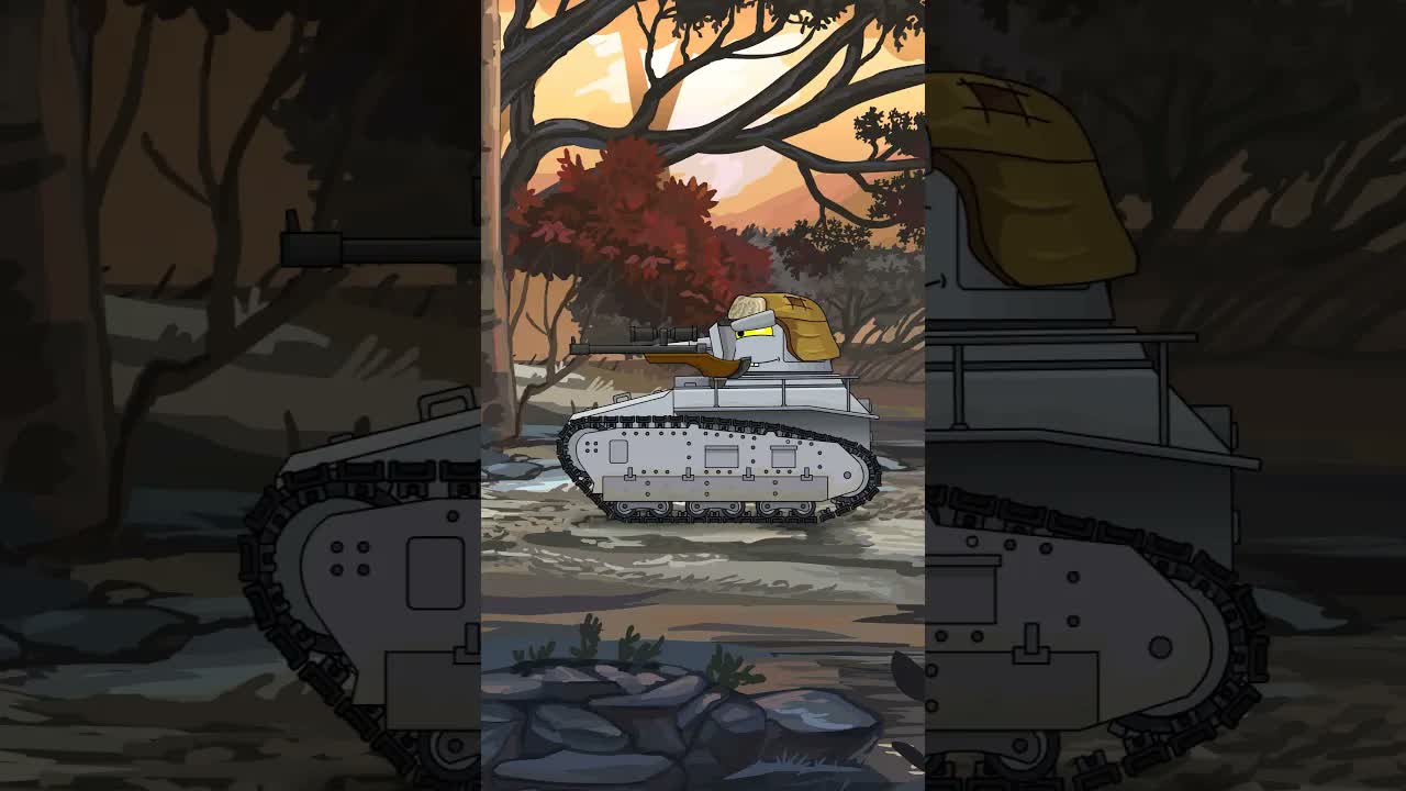 Опасные утки-танки! #homeanimations #cartoon #animation #мультик #tank