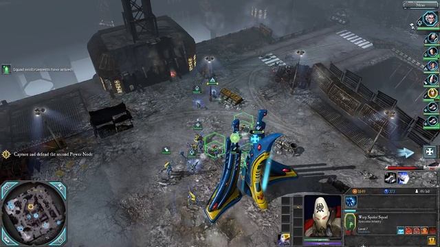 WH40K DoW2 Retribution Прохождение кампании за Эльдаров Часть 8. Spire Golgotha
