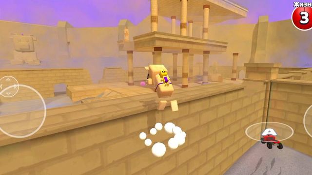 продолжаем играть super bear adventure литим в разные королевства тругим способом