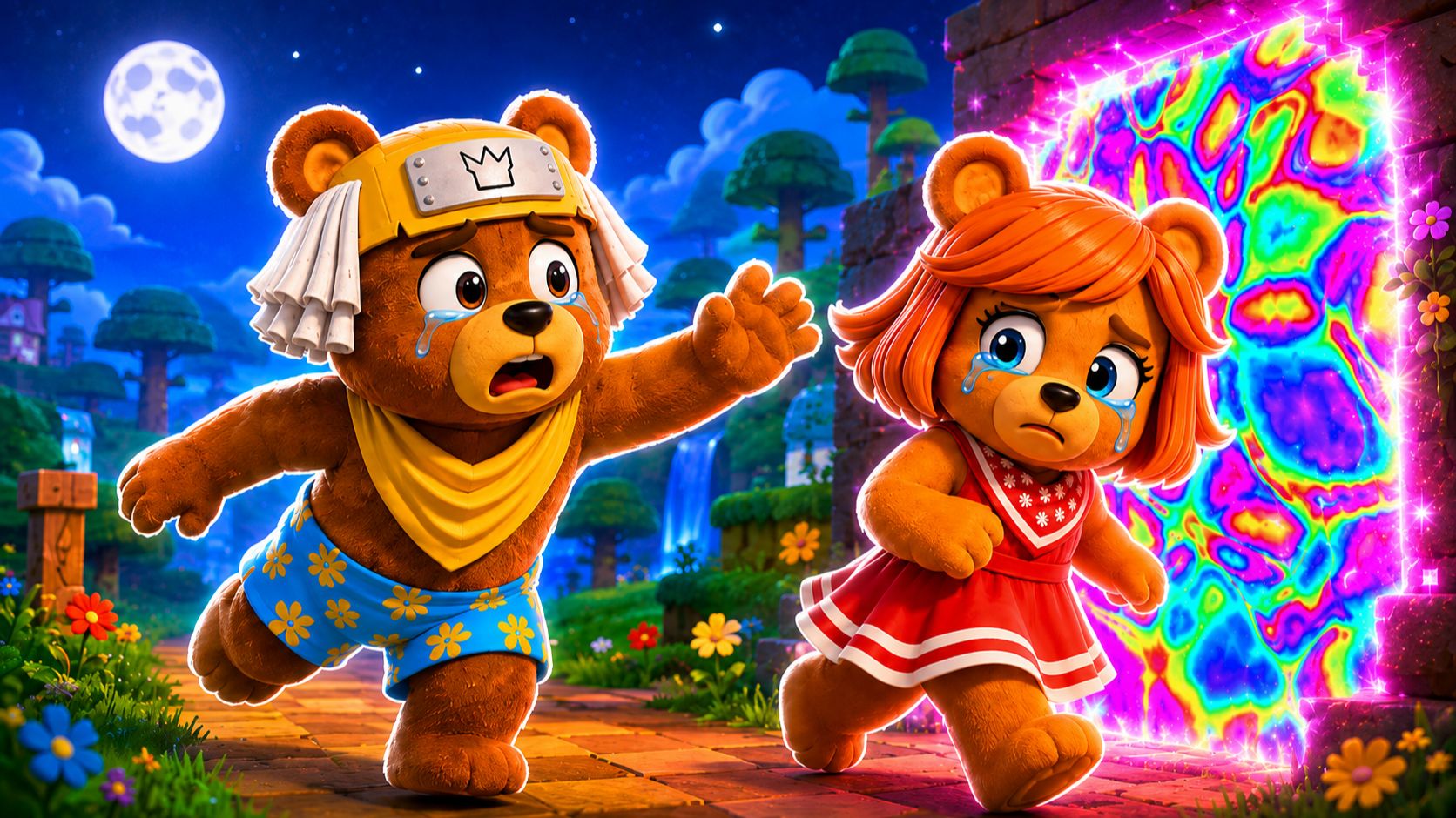 😭ГРУСТНАЯ ИСТОРИЯ ПЧОЛА И НЭСТИ в СУПЕР МИШКА! SUPER BEAR ADVENTURE