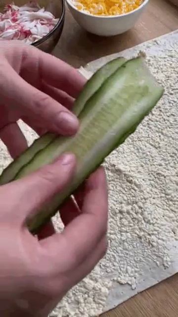 рулетики из лаваша к завтраку