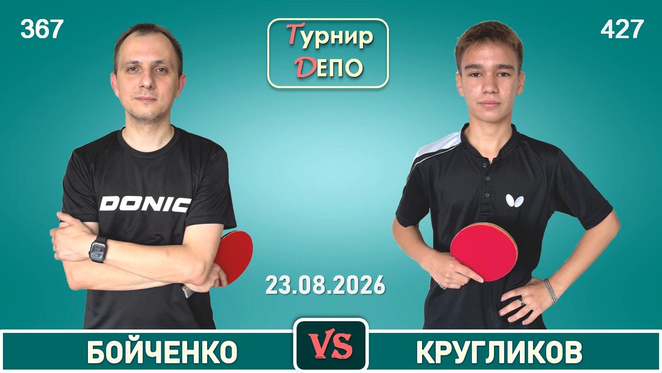 Бойченко - Кругликов (23.08.2026)