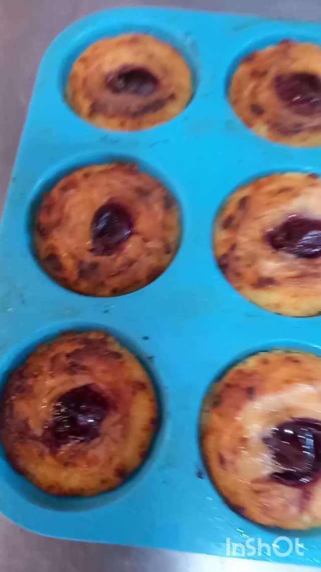 Сырники-кексы  в духовке.