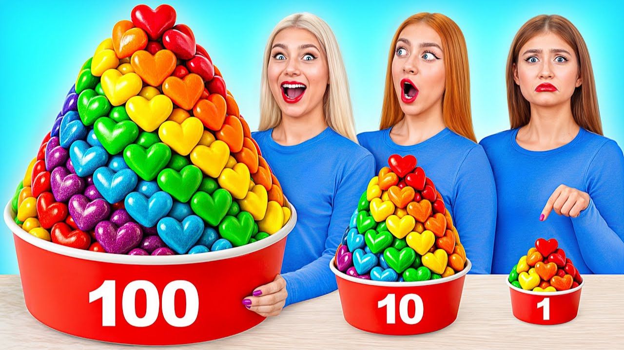 100 Слоев Еды Челлендж _ Потрясающие Кухонные Хитрости