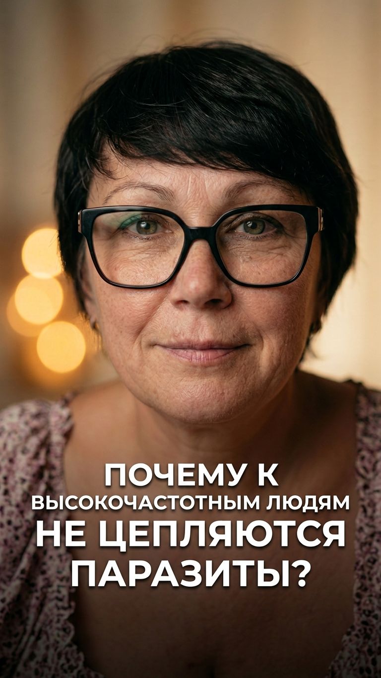 Почему к высокочастотным людям не цепляются паразиты?