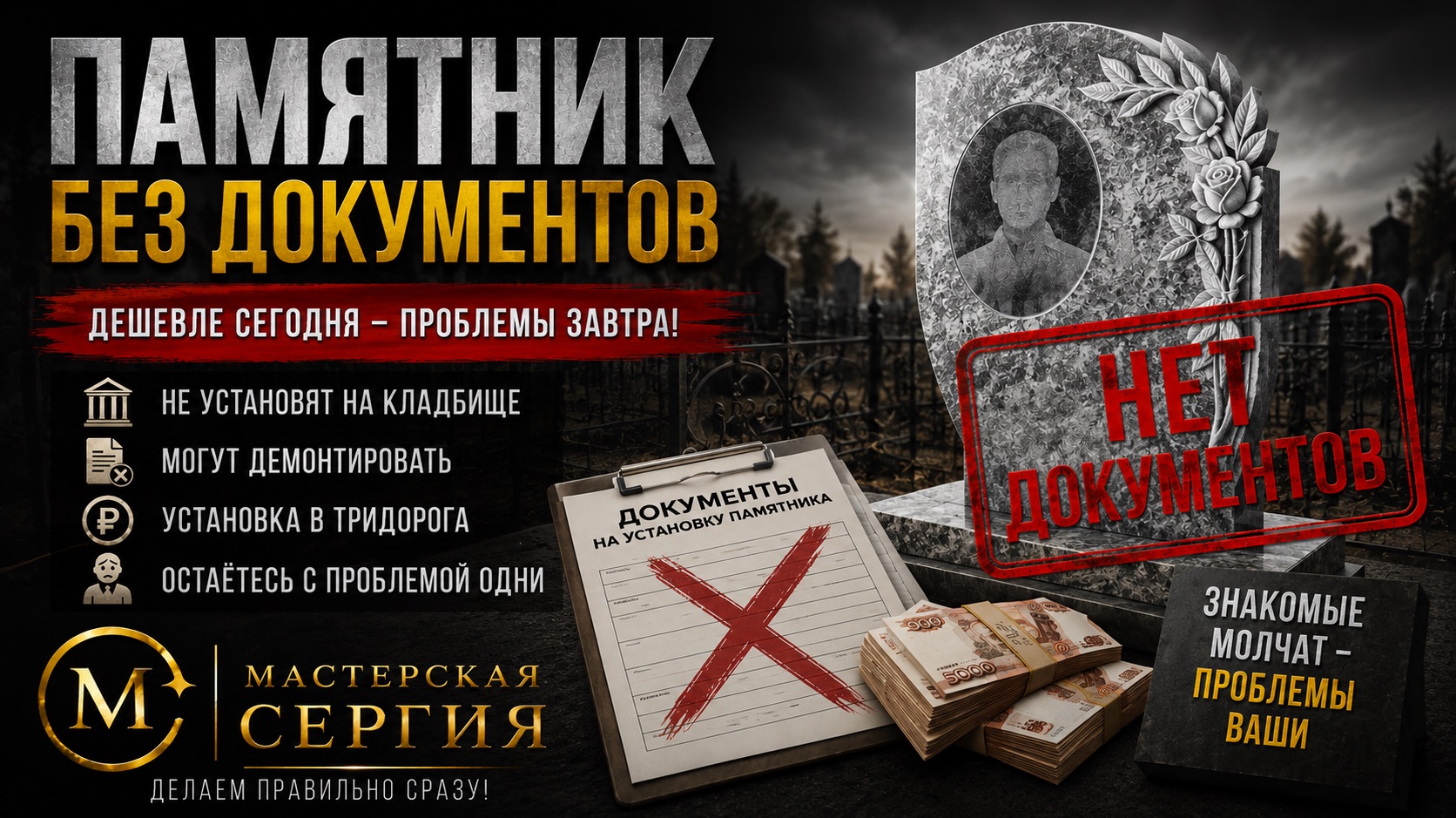 ВЫБИРАЕМ СЕРДЦЕМ. ПАМЯТНИК БЕЗ ДОКУМЕНТОВ. ПОСЛЕДСТВИЯ