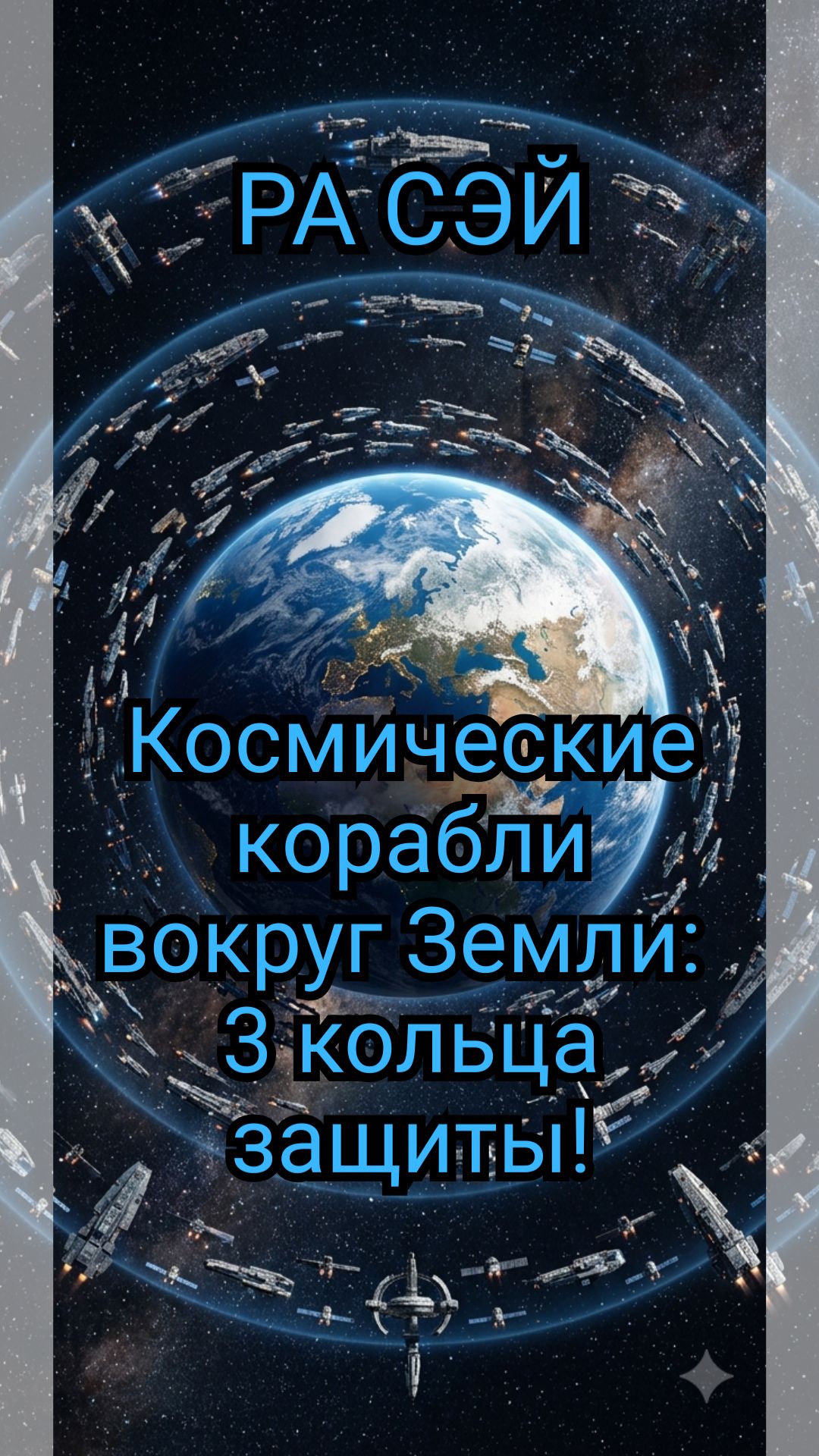 Космические корабли вокруг Земли: 3 кольца защиты