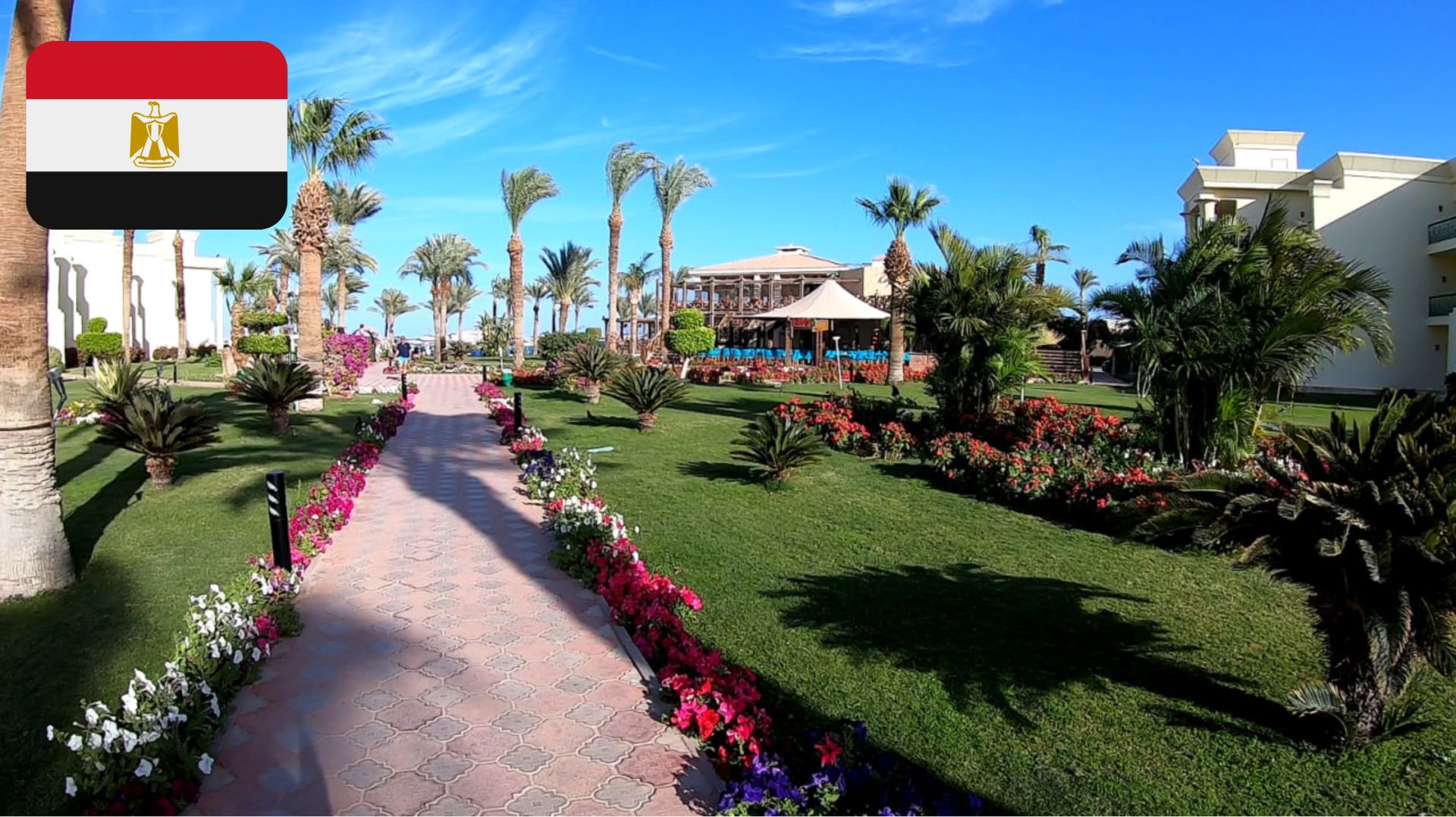 #4 Гуляем по территории Swiss Inn Resort Hurghada 5*. Пляж и море. Ужин в A La Carte. Февраль 2025