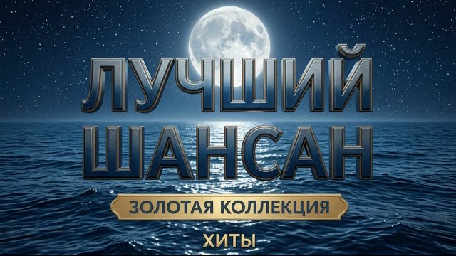 Шансон Золотая коллекция Лучшие хиты на все времена Душа поет От сердца к сердцу Лучший шансон года