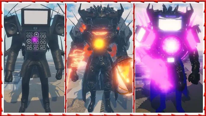 Roblox - All TV Evolution in SKIBIDI TOILET : OMEGA TITANS ROLEPLAY