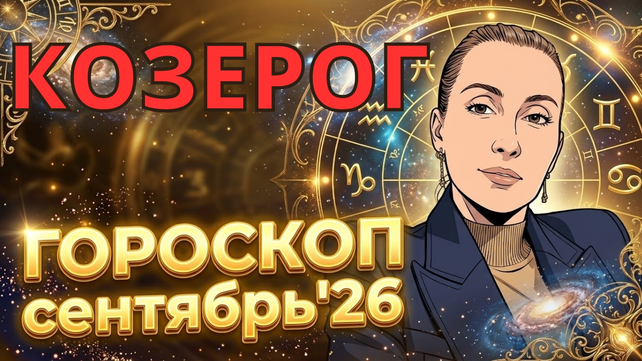 КОЗЕРОГ  - гороскоп на сентябрь 2026 от Наталии Эллиф