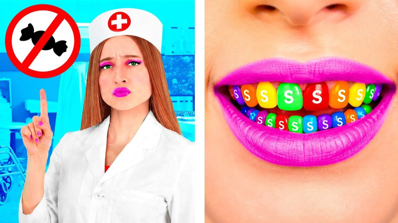 Как Спрятать Сладости от Стоматолога # Крутые Розыгрыши и Трюки от PaRaRa Challenge