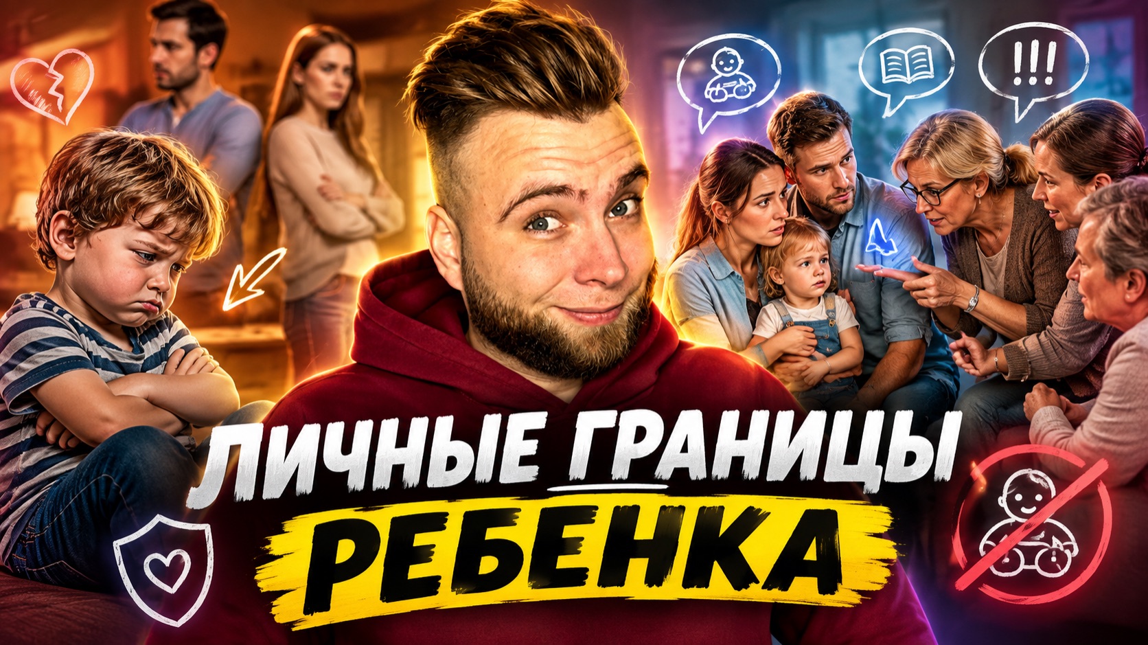 Как защищать личные границы и границы ребенка?