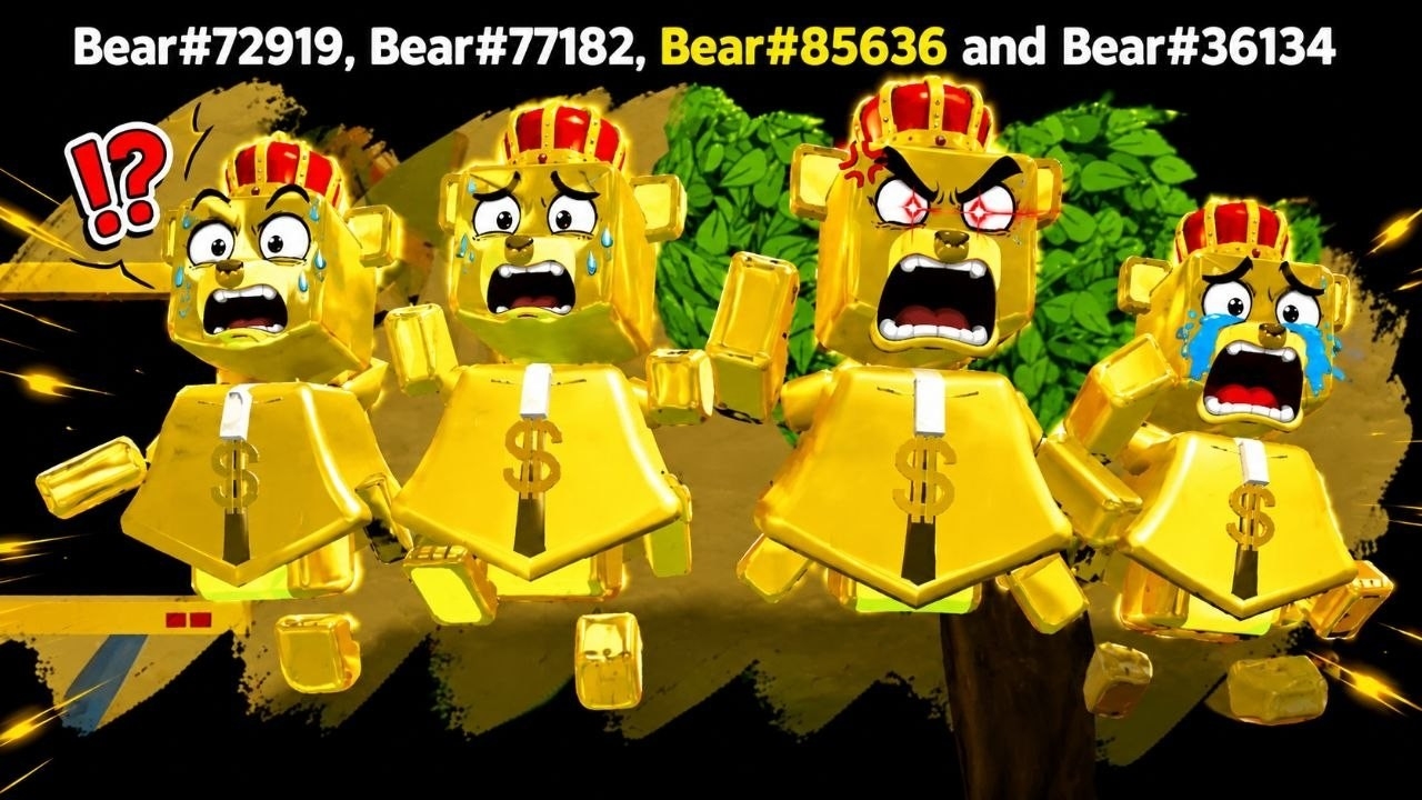 ОТРЯД ЗОЛОТЫХ МЕДВЕДЕЙ ПРОТИВ ВСЕХ БОССОВ Приключение Супер Медведя/Super Bear Adventure