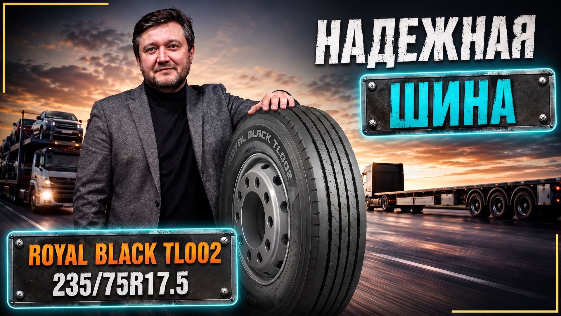 Royal Black TL002: Монолит для автовозов и тралов