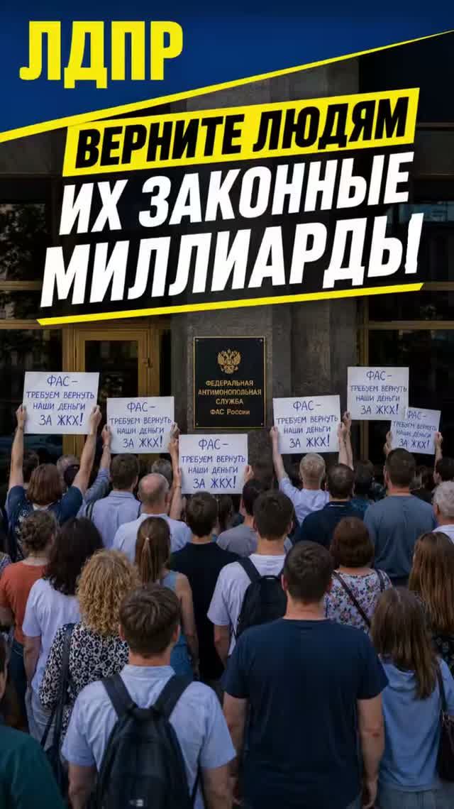ВЕРНИТЕ ЛЮДЯМ ИХ ЗАКОННЫЕ МИЛЛИАРДЫ   #россия #лдпр #слуцкий