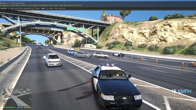 Ford Crown Victoria Police работаю в полиции на легендарном супео седане в гта 5