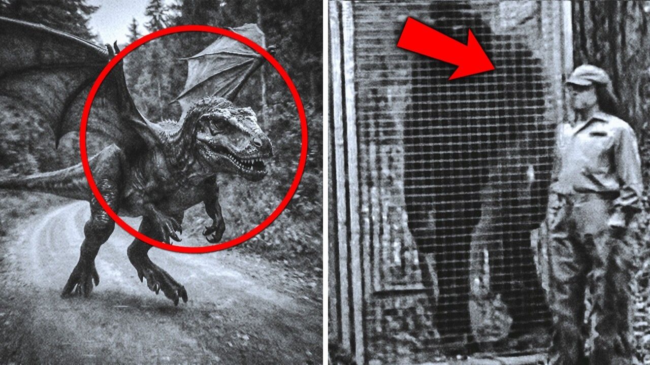 7 самых загадочных встреч с динозаврами, запечатленных на фотографиях