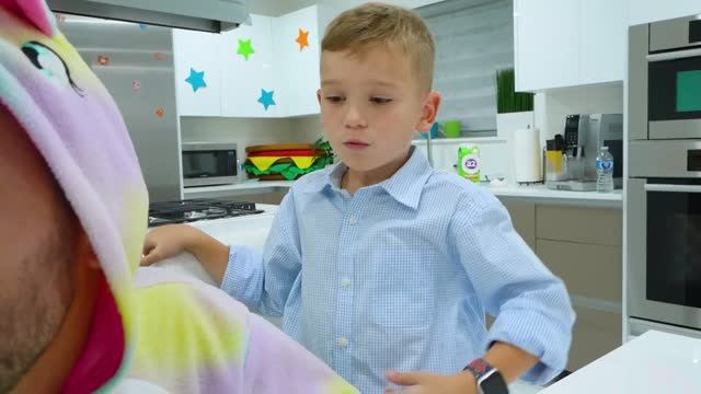 Челлендж - ребёнок стал родителем на 24 часа!