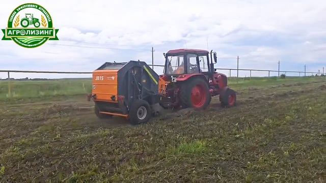 Запустили пресс-подборщик 