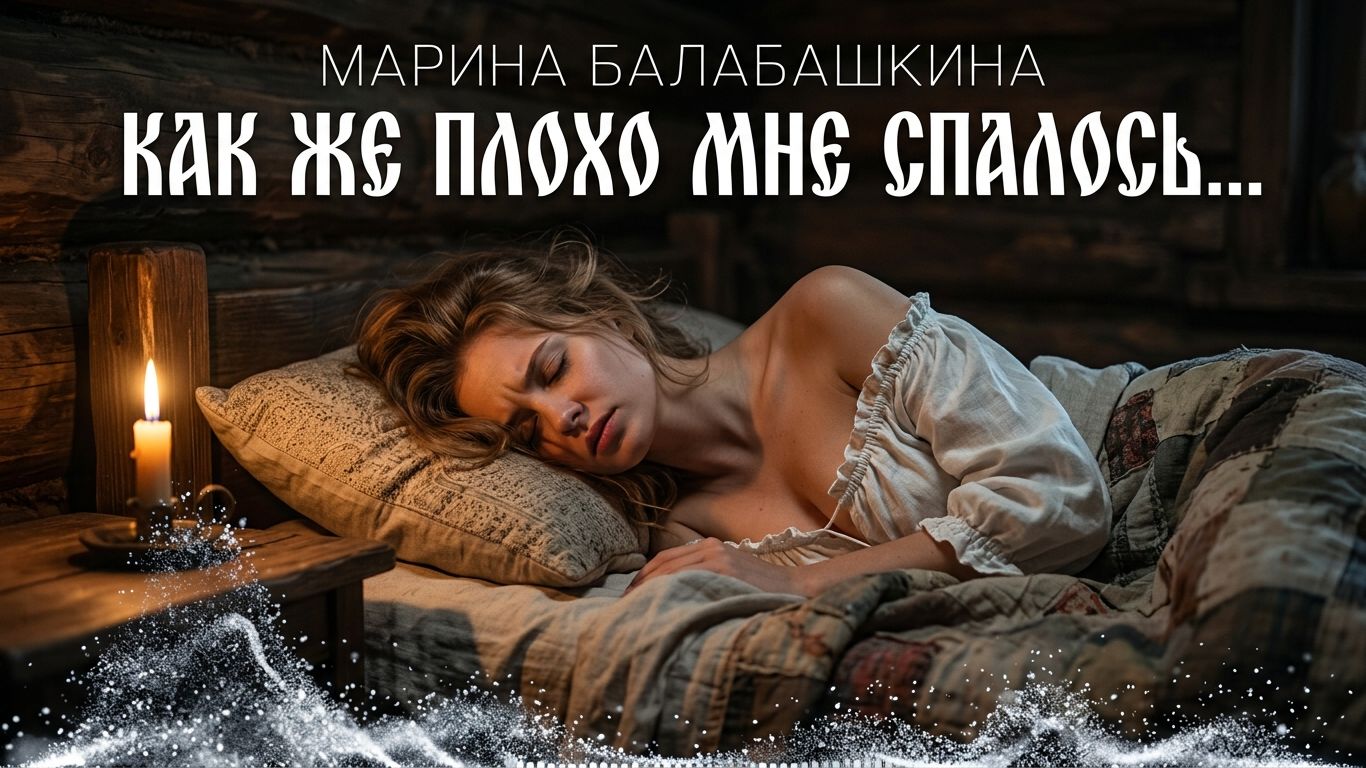 Марина Балабашкина - Как же плохо мне спалось...