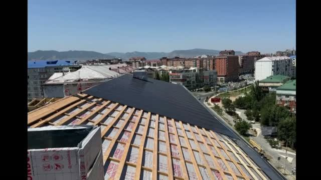 Досрочно завершён капитальный ремонт кровли и лифтового оборудования в доме №3 по ул. Ильяшенко