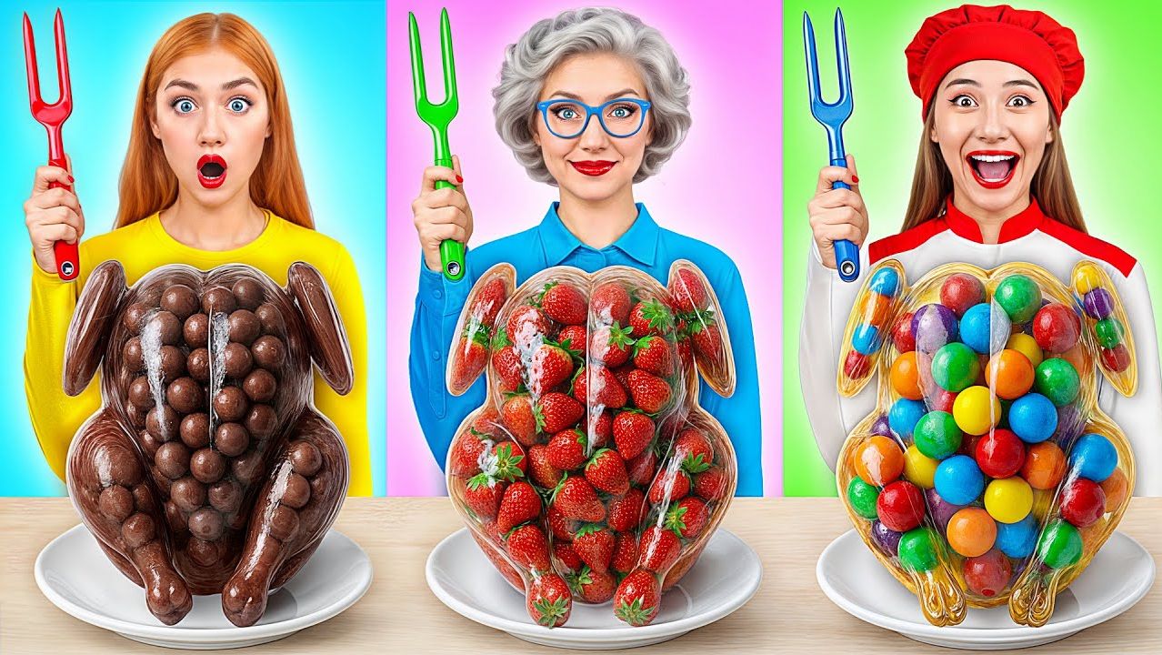 Кулинарный Челлендж_ Я против Бабушки _ Фантастические Кулинарные Рецепты