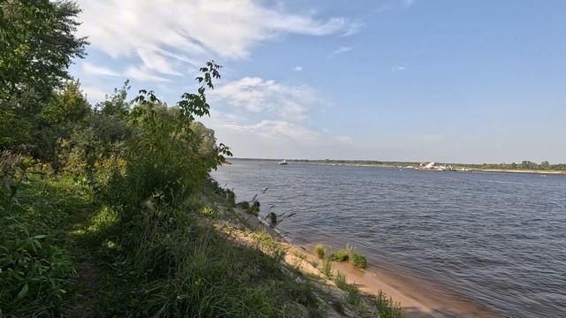красивая река Волга