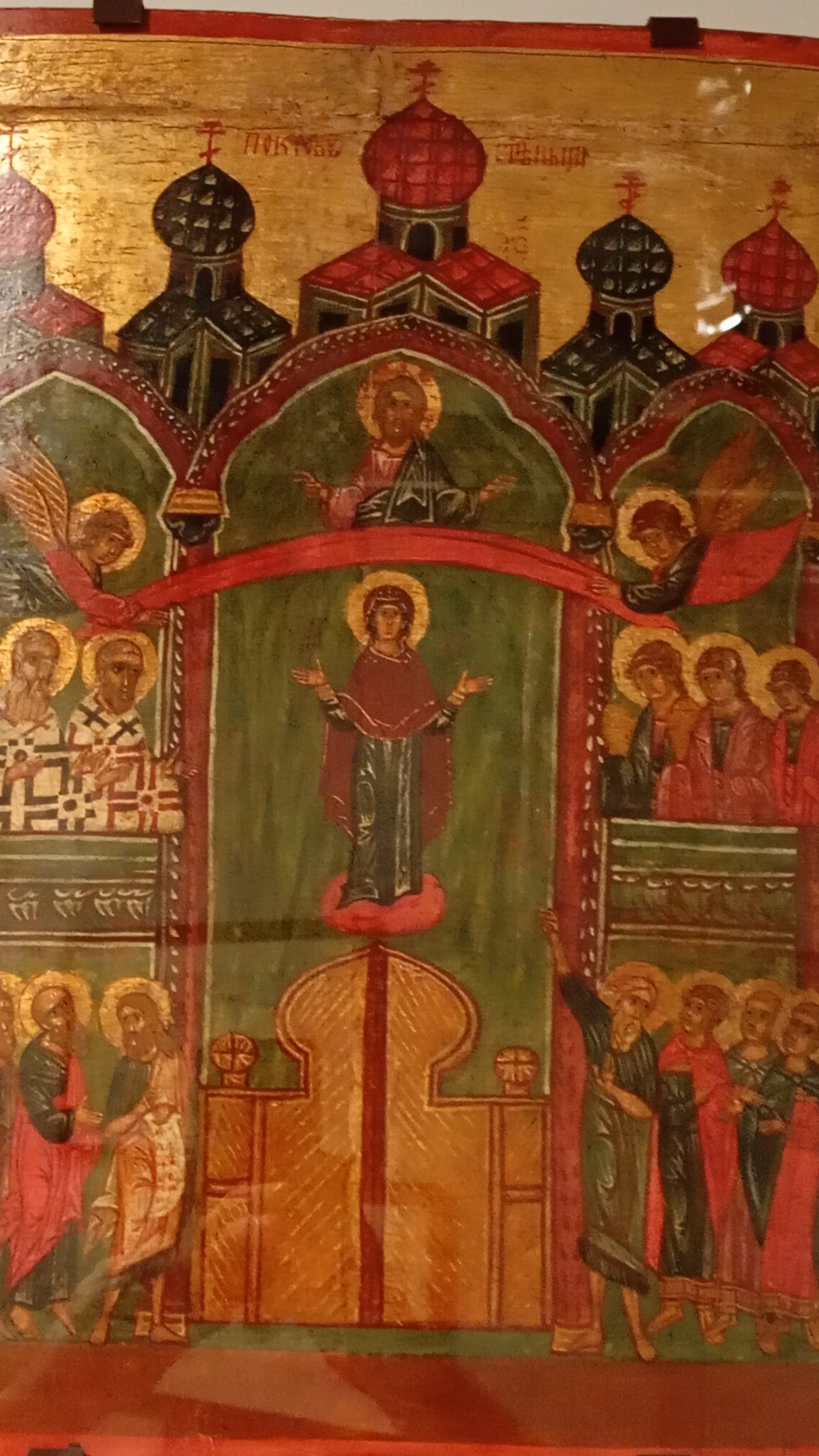 Апостол Фома. Первая треть XV века. Новгород. Покров Богоматери. Начало XVI века. Новгород.