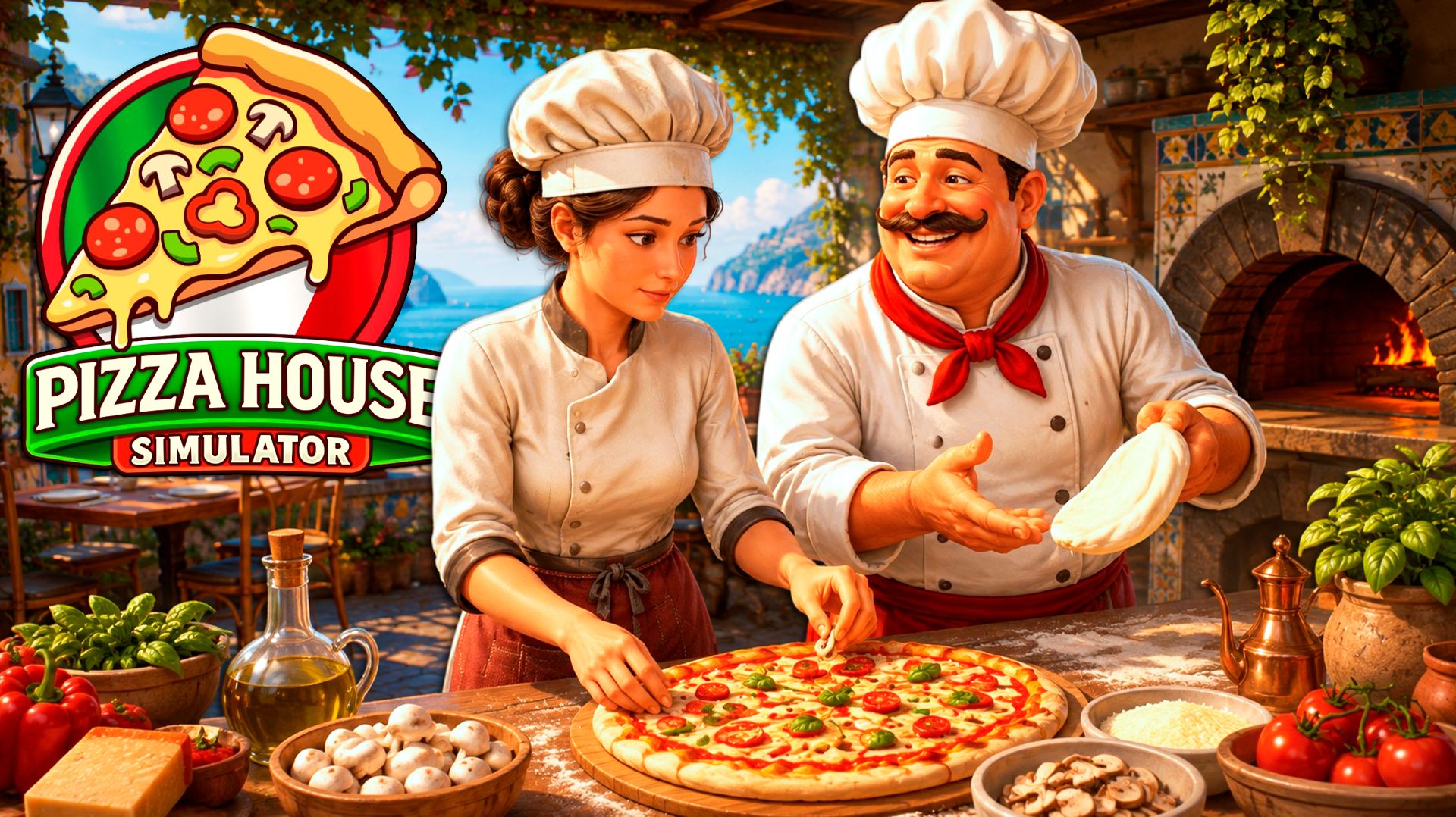 ОТКРЫВАЕМ ПИЦЦЕРИЮ🍕- Pizza House Simulator #1