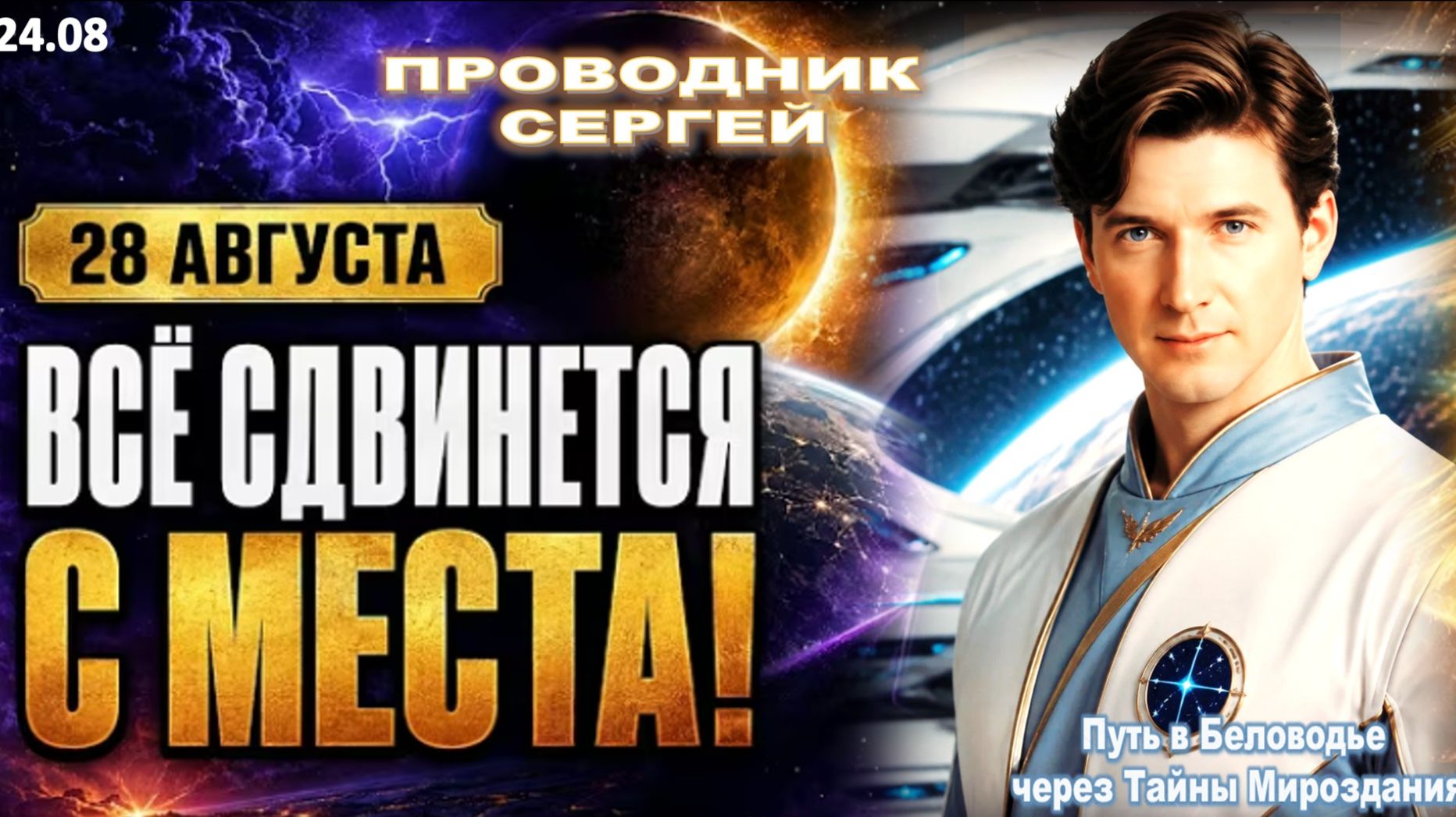 ЧТО НАС ЖДЁТ ПОСЛЕ 28-го АВГУСТА? | ПРОВОДНИК ЭНЕРГЕТИЧЕСКИХ ПОСЛАНИЙ АШТАРА - СЕРГЕЙ РАСКРЫВАЕТ