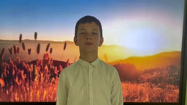 Бабаев Богдан, 11 лет. Н. М. Рубцов «Про зайца»