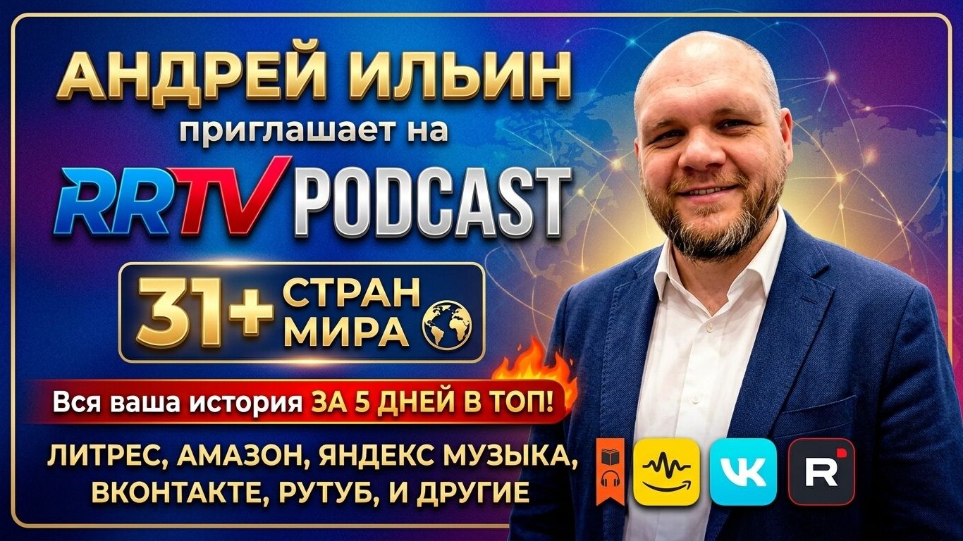 RRTV PODCAST - ANDREY ILYIN 4.1 MILLIARD